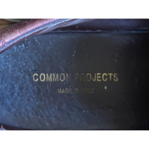 COMMON PROJECTS Maroon Slip On Loafer Shoes  Mens Size EU 44 US 11 - Picture 4 of 9